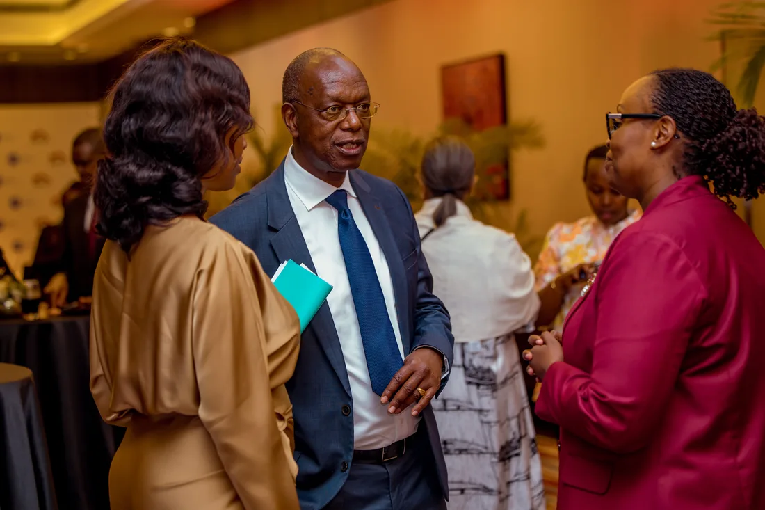 Guests networking at the Equity Group gala dinner
