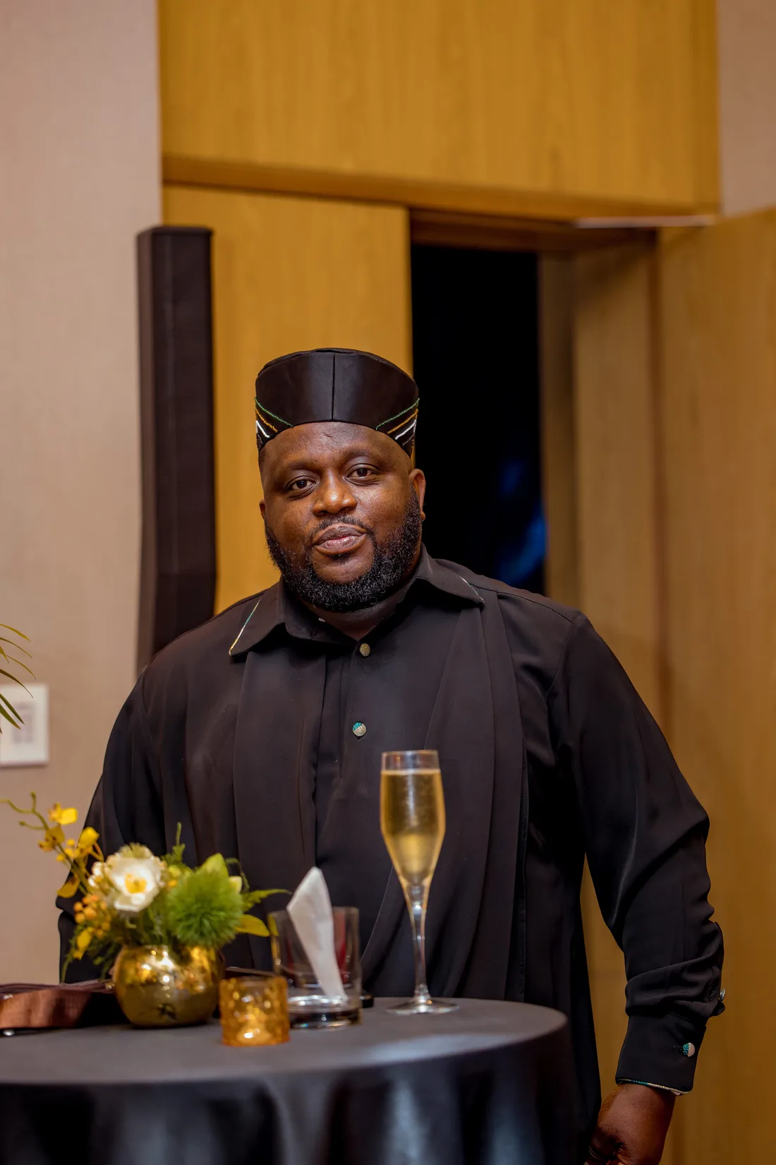 Guest at the Equity Group gala dinner