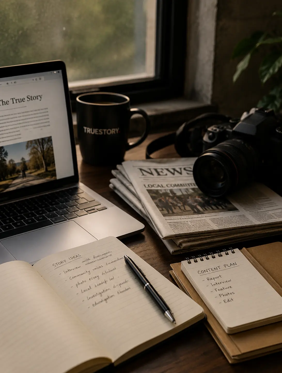 Writing and editorial work for reports and features