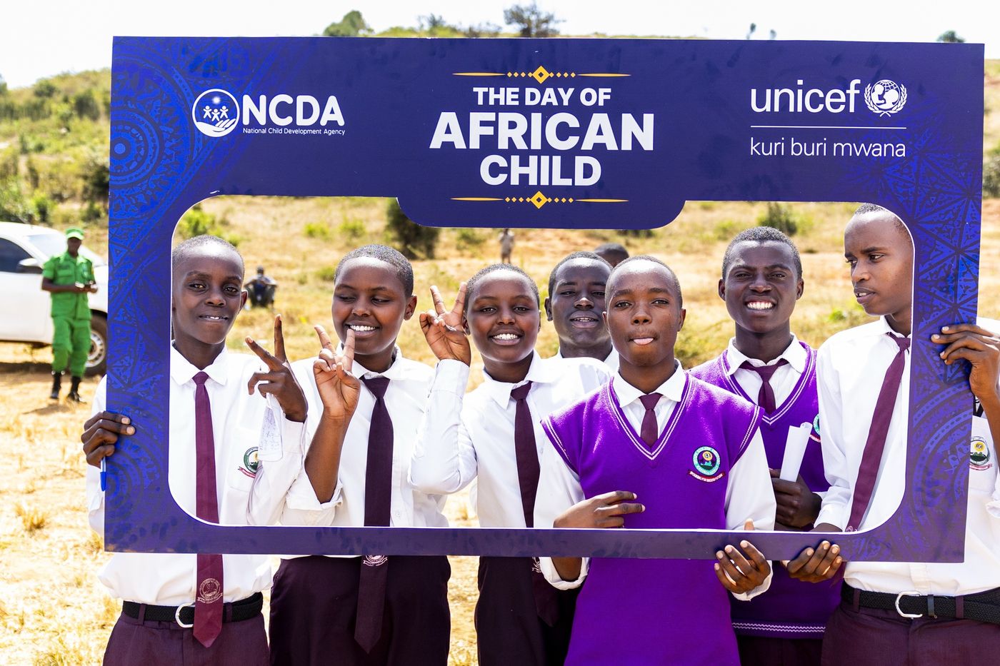 Day of the African Child, with NCDA and UNICEF Rwanda.