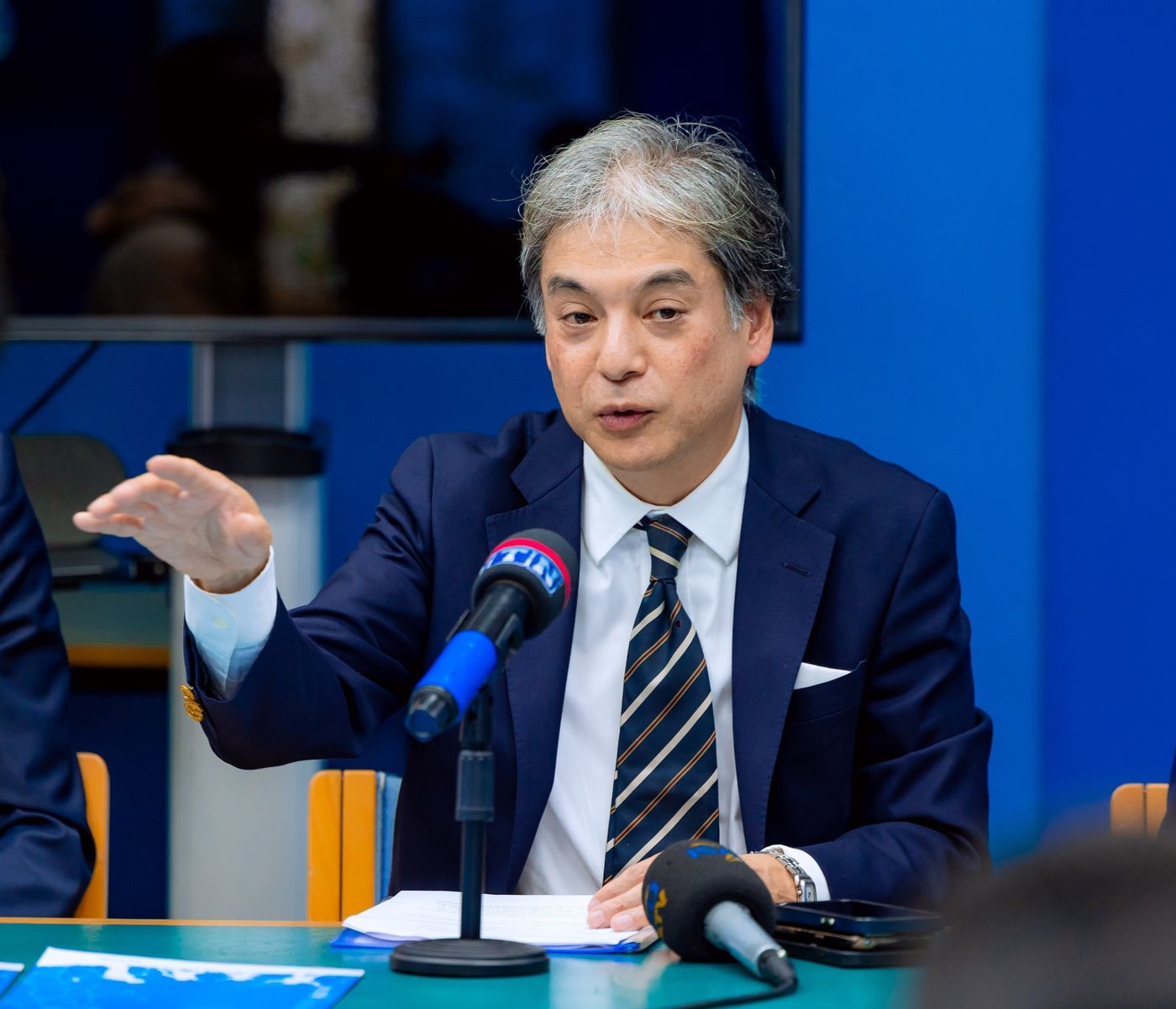 Partner remarks to the media
