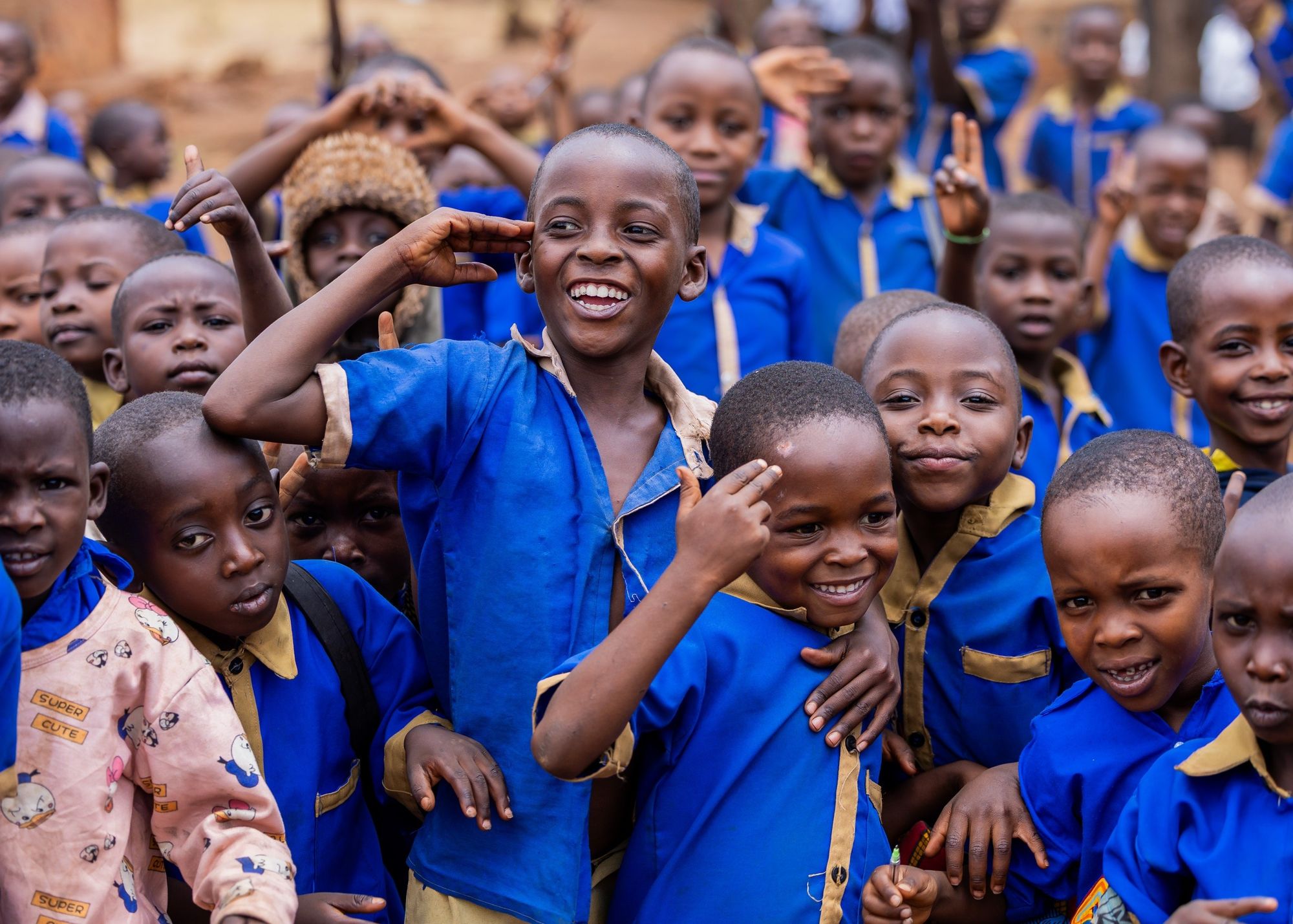 Schoolchildren, field story