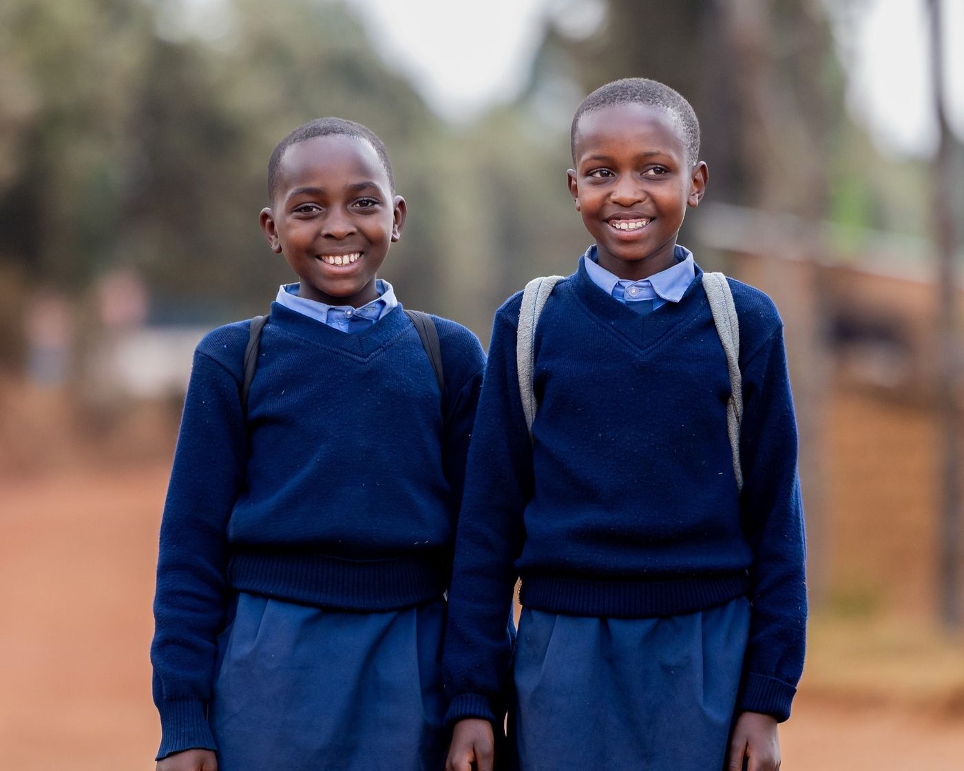 Pupils in Rwanda