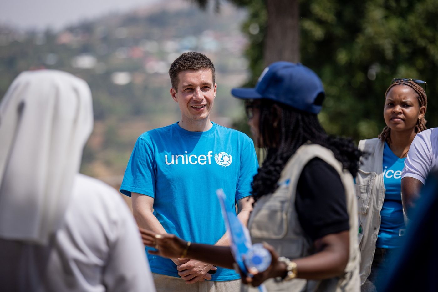 Field visit with UNICEF Rwanda